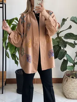 رویه پولک دوزی گلدوزی ترک اورجینال طرح صدف