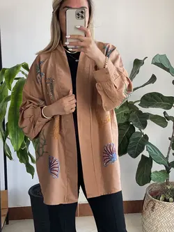 رویه پولک دوزی گلدوزی ترک اورجینال طرح صدف