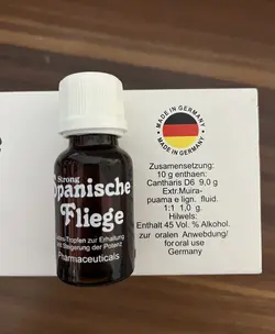 قطره اسپانیش فلای سفید دوز 3 کارتن دار اصلی هولوگرام مگس