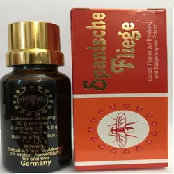 قطره تحریک کننده بانوان فوق قوی دوز 5 اسپانیش فلای المانی اصلی spanish fly