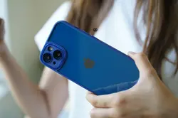 قاب دور رنگی محافظ لنز دار KWI-NI برای Iphone14