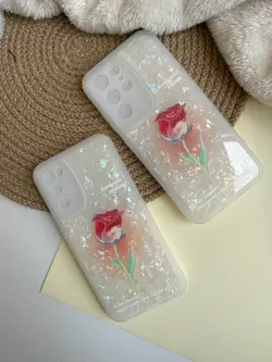 قاب گل رز یخی سامسونگ / شیائومی