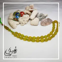 تسبیح سنگ طبیعی شاه مقصود 33 دانه اصل افغان