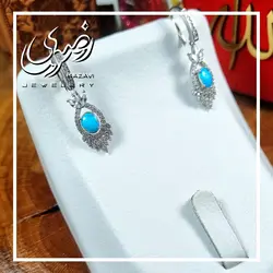 نیم ست نقره زنانه فیروزه نیشابوری طرح عروس