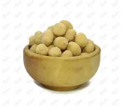 بادام زمینی روکش دار با طعم پنیر دودی