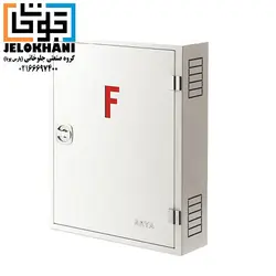 جعبه روکار آریا کوپلینگ رنگ سفید(بدون قرقره)۶۰*۵۰