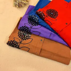 شومیزبابوس پولک گلدوزی طرح رز