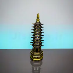 ماکت فلزی برج پاگودا چین