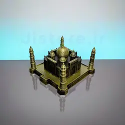 ماکت فلزی عمارت تاج محل هند