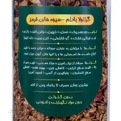 گرانولا بادام و میوه های قرمز امرتات Amertat Granola : وزن 380 گرم