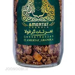 گرانولا بادام و میوه های قرمز امرتات Amertat Granola : وزن 380 گرم