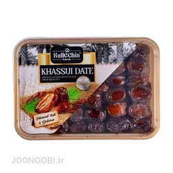 خرما خاصویی طلایی کله چین Khassui Date : وزن 600 گرم