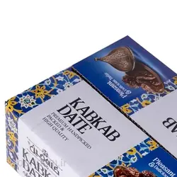 خرما کبکاب کارتنی کله چین Kabkab Date : وزن 1400 گرم