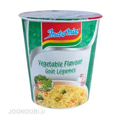 نودل لیوانی سبزیجات اندومی Vegetable : وزن 60 گرم