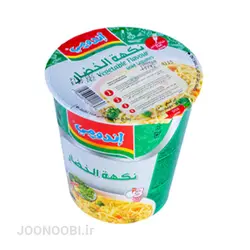نودل لیوانی سبزیجات اندومی Vegetable : وزن 60 گرم
