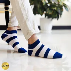 جوراب مچی مردانه طرح ترکیبی ❤️ | بسته 12 عددی