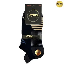 جوراب مچی مردانه طرح مثلث❤️ | بسته 12 عددی