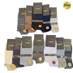 جوراب مچی مردانه ساده❤️ | بسته 12 عددی