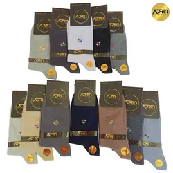 جوراب مردانه ساق دار ساده ❤️ | بسته 12 عددی