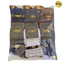 جوراب نیم ساق مردانه طرح ابروباد ❤️ | بسته 12 عددی