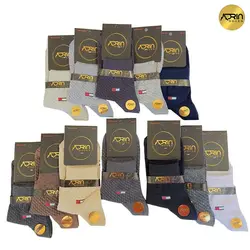 جوراب نیم ساق مردانه تامی  ❤️ | بسته 12 عددی