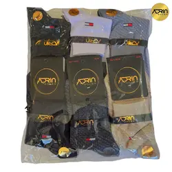 جوراب نیم ساق مردانه تامی  ❤️ | بسته 12 عددی