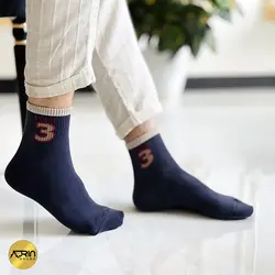 جوراب نیم ساق مردانه طرح پولو ❤️ | بسته 12 عددی