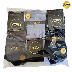 جوراب مچی مردانه طرح گوچی وسط کش❤️ | بسته 12 عددی