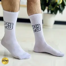 جوراب مردانه ساق دار ورزشی سفید ❤️ | بسته 12 عددی