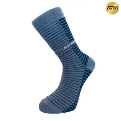 جوراب مردانه ساق دار طرح رینگی قرینه ❤️ | بسته 12 عددی