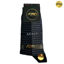 جوراب مردانه ساق دار طرح رینگی قرینه ❤️ | بسته 12 عددی