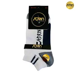 جوراب مچی مردانه طرح کف دوبل آدرین ❤️ | بسته 12 عددی