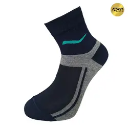 جوراب نیم ساق مردانه طرح دو رنگ خطی ❤️ | بسته 12 عددی