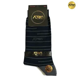 جوراب مردانه ساق دار طرح خطوط ناقص ❤️ | بسته 12 عددی