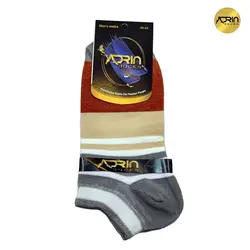 جوراب مچی مردانه طرح رینگی درشت ❤️ | بسته 12 عددی