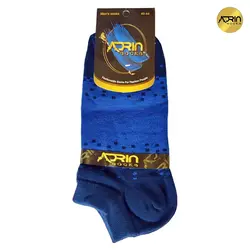 جوراب مچی مردانه طرح دو رنگ نقطه ای ❤️ | بسته 12 عددی