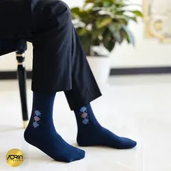 جوراب مردانه ساق دار طرح اسکاچ ❤️ | بسته 12 عددی