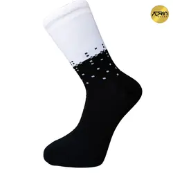 جوراب مردانه ساق دار طرح دو رنگ نقطه ای ❤️ | بسته 12 عددی