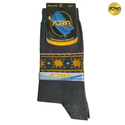 جوراب مردانه ساق دار طرح سنتی ❤️ | بسته 12 عددی