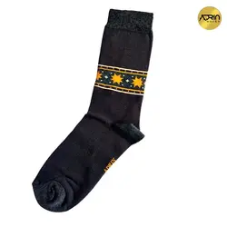 جوراب مردانه ساق دار طرح سنتی ❤️ | بسته 12 عددی