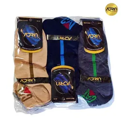 جوراب مچی مردانه طرح کت ❤️ | بسته 12 عددی