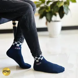 جوراب نیم ساق مردانه طرح شطرنجی ❤️ | بسته 12 عددی