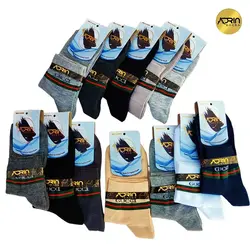 جوراب نیم ساق مردانه طرح گوچی ❤️ | بسته 12 عددی