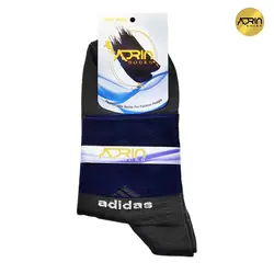 جوراب نیم ساق مردانه طرح آدیداس ❤️ | بسته 12 عددی