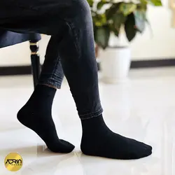 جوراب نیم ساق مردانه مشکی ❤️ | بسته 12 عددی