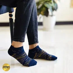 جوراب مچی مردانه طرح ابروباد ❤️ | بسته 12 عددی