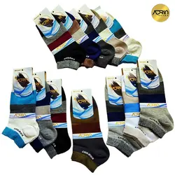 جوراب مچی مردانه طرح اسپریت سه رنگ ❤️ | بسته 12 عددی