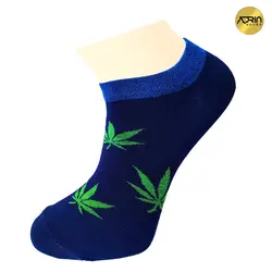 جوراب مچی مردانه طرح برگ ❤️ | بسته 12 عددی