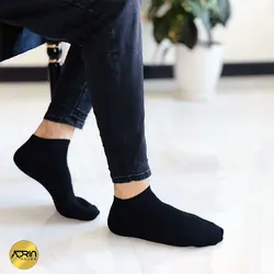 جوراب مچی مردانه مشکی ❤️ | بسته 12 عددی