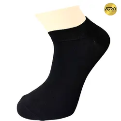 جوراب مچی مردانه مشکی ❤️ | بسته 12 عددی